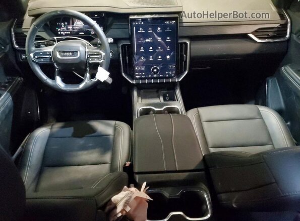 1GKENNRS3SJ196591 2025 GMC ACADIA Silver Dashboard view
