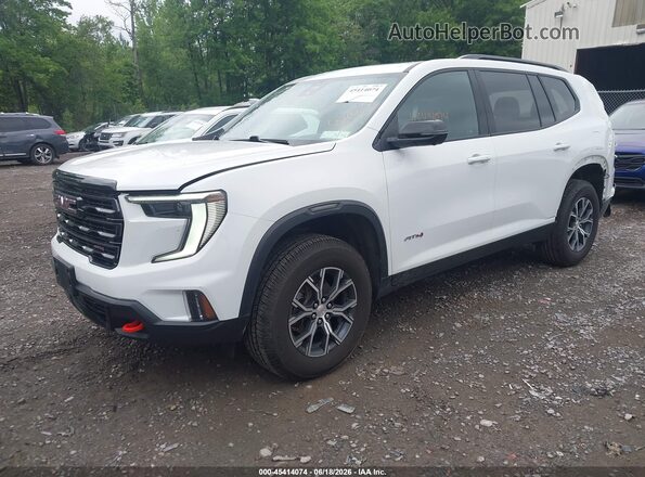 1GKENPKS2RJ169947 2024 GMC ACADIA Белый Передняя левая четверть