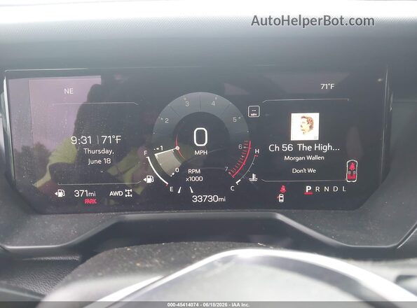 1GKENPKS2RJ169947 2024 GMC ACADIA Белый Вид задних сидений