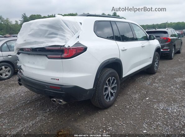 1GKENPKS2RJ169947 2024 GMC ACADIA Белый Задняя правая четверть