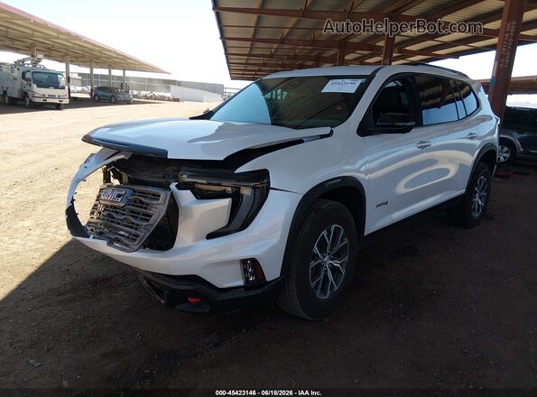 1GKENPRS3SJ247681 2025 GMC ACADIA White Przód lewy