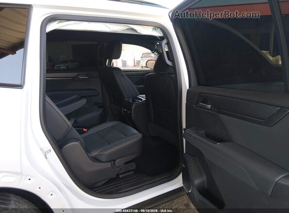 1GKENPRS3SJ247681 2025 GMC ACADIA White Widok naklejki z numerem VIN