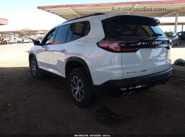 1GKENPRS3SJ247681 2025 GMC ACADIA White Tył lewy