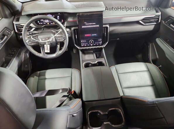 1GKENPRS8SJ228723 2025 GMC ACADIA Red Առջևի վահանակի տեսք