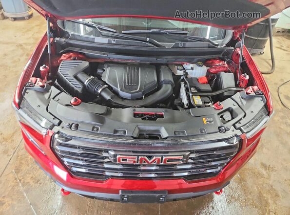 1GKENPRS8SJ228723 2025 GMC ACADIA Red Շարժիչի բաժամունքի տեսք