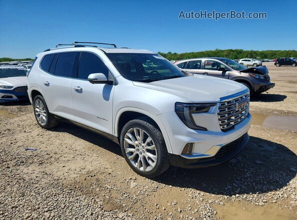 1GKENRKS7RJ198565 2024 GMC ACADIA White Передня права чверть
