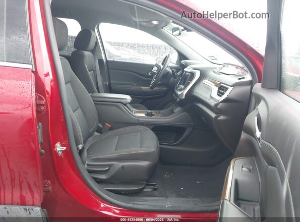 1GKKNKLA1MZ158735 2021 GMC ACADIA Red წინა სალონის ხედი