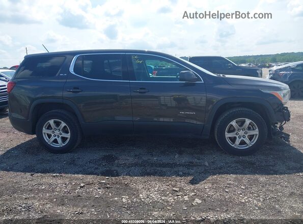 1GKKNKLA5HZ295800 2017 GMC ACADIA Черный Вид задней части салона