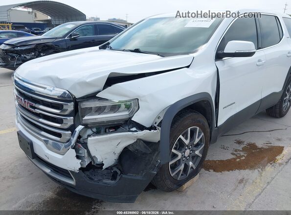 1GKKNKLA6MZ192511 2021 GMC ACADIA White Вид спереду
