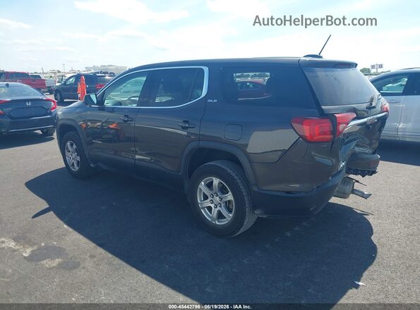 1GKKNKLA9KZ117380 2019 GMC ACADIA Серый Задняя левая четверть
