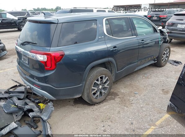1GKKNKLA9LZ125819 2020 GMC ACADIA Blue Rear right