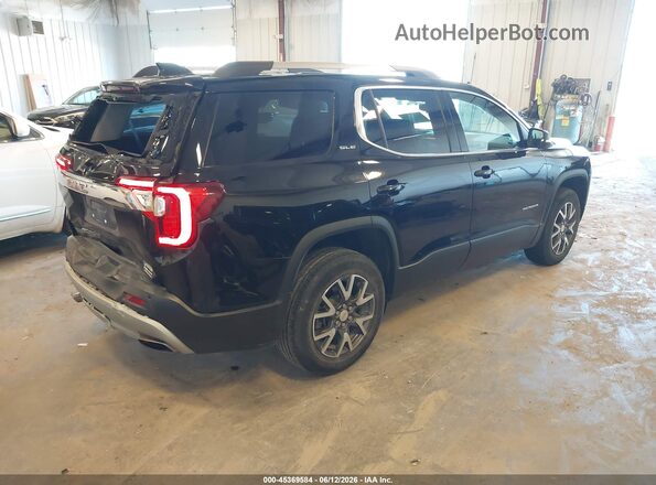 1GKKNKLS0LZ108612 2020 GMC ACADIA Black უკანა მარჯვენა
