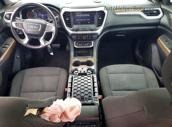 1GKKNKLS5LZ127320 2020 GMC ACADIA Silver Vista del salpicadero
