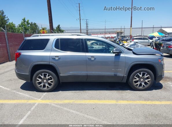 1GKKNKLS6LZ221318 2020 GMC ACADIA Gray Rear interior view