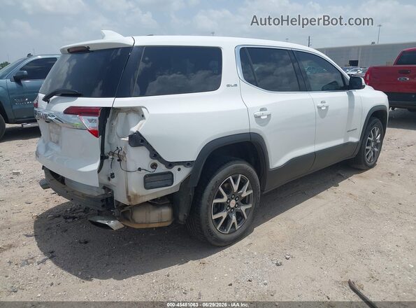 1GKKNKLS6MZ226746 2021 GMC ACADIA White Հետևի աջ