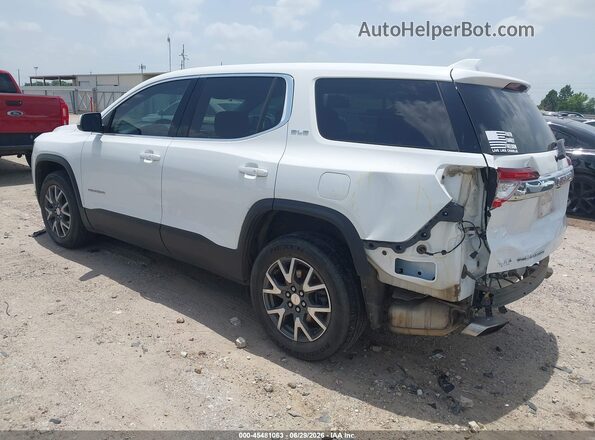 1GKKNKLS6MZ226746 2021 GMC ACADIA White Հետևի ձախ