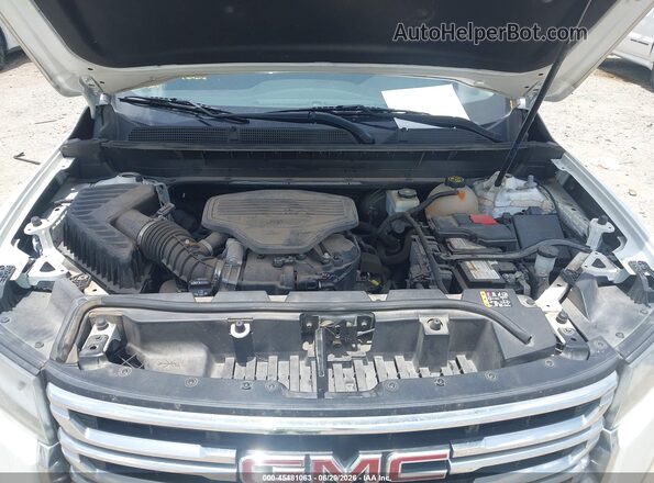 1GKKNKLS6MZ226746 2021 GMC ACADIA White Հետևի տեսք