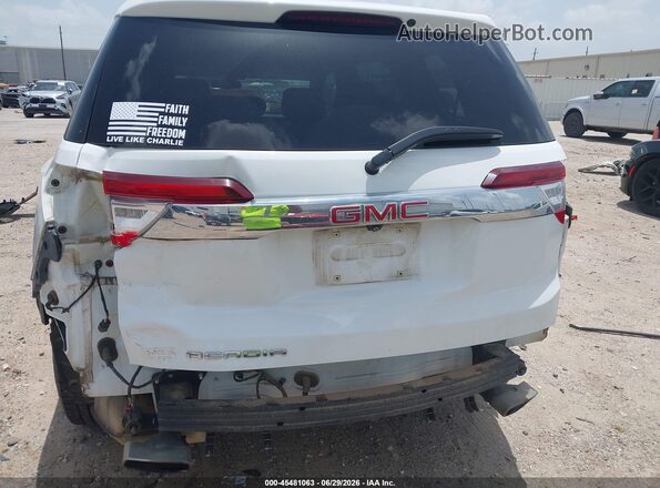 1GKKNKLS6MZ226746 2021 GMC ACADIA White Դիմացի տեսք