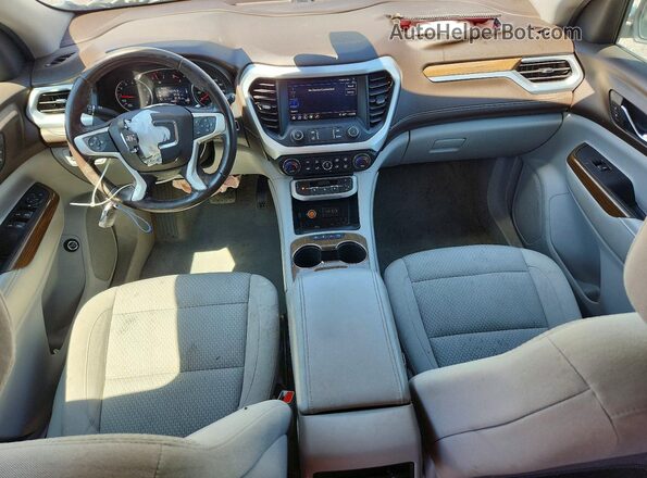 1GKKNKLS7LZ126900 2020 GMC ACADIA White Առջևի վահանակի տեսք