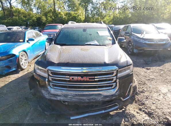 1GKKNKLS7LZ161016 2020 GMC ACADIA Black Widok zestawu wskaźników