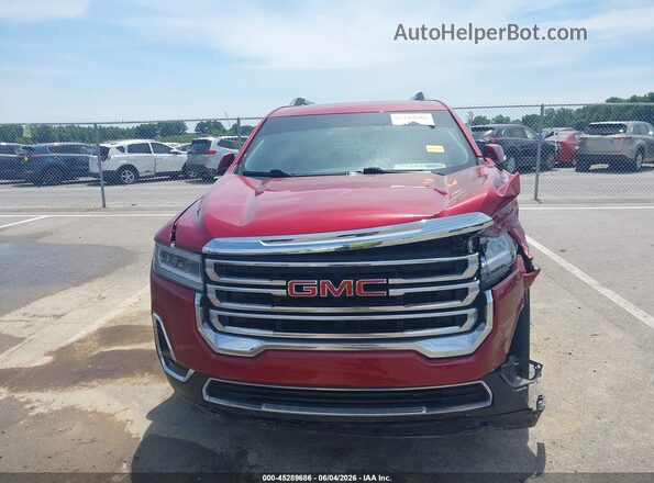 1GKKNKLS8LZ125402 2020 GMC ACADIA Красный Вид щитка приборов
