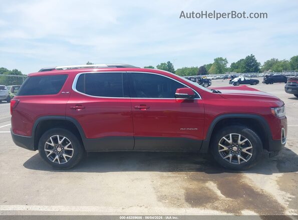 1GKKNKLS8LZ125402 2020 GMC ACADIA Красный Вид задней части салона