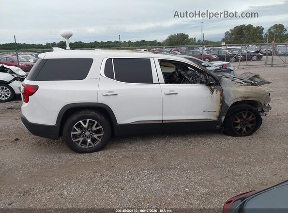 1GKKNKLS9LZ166573 2020 GMC ACADIA White Вид щитка приладів