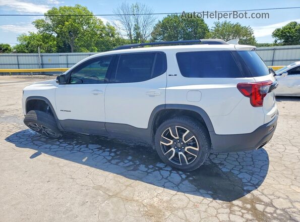 1GKKNKLSXMZ182959 2021 GMC ACADIA Белый Задняя левая четверть