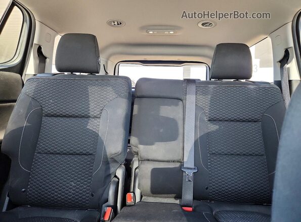 1GKKNLLA2HZ275705 2017 GMC ACADIA Silver უკანა სავარძლების ხედი