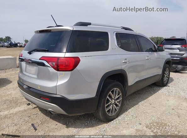 1GKKNLLA7JZ244634 2018 GMC ACADIA Серебряный Задняя правая четверть