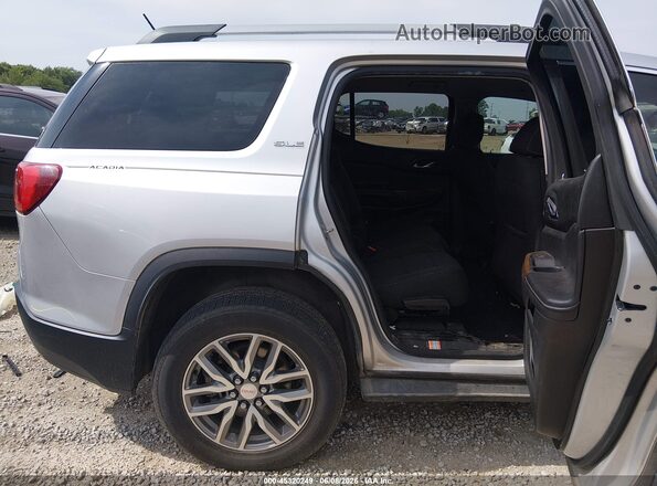 1GKKNLLA7JZ244634 2018 GMC ACADIA Серебряный Вид наклейки с VIN-кодом