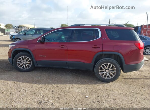 1GKKNLLA8HZ274252 2017 GMC ACADIA Maroon Vista interior de 360 grados