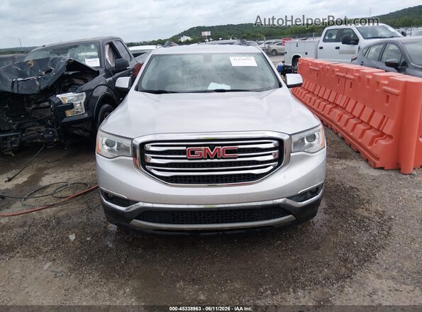 1GKKNLLA8JZ160385 2018 GMC ACADIA Silver Widok zestawu wskaźników