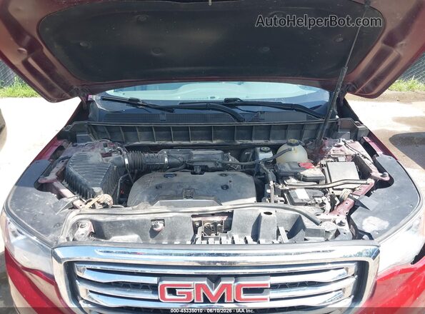 1GKKNLLA9KZ186799 2019 GMC ACADIA Red Вид ззаду