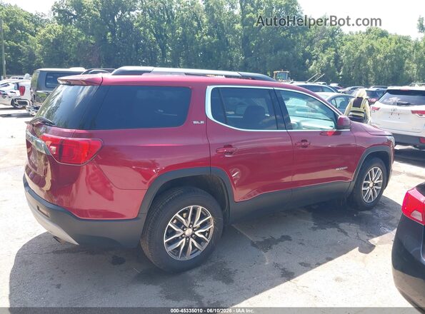 1GKKNLLA9KZ186799 2019 GMC ACADIA Red Вид задньої частини салону