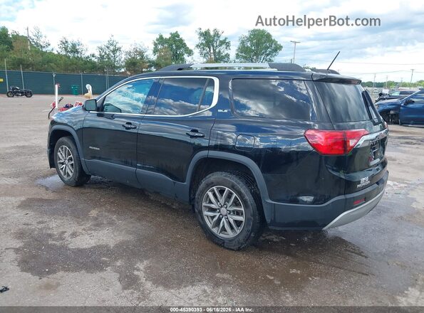 1GKKNLLAXKZ287575 2019 GMC ACADIA Черный Задняя левая четверть