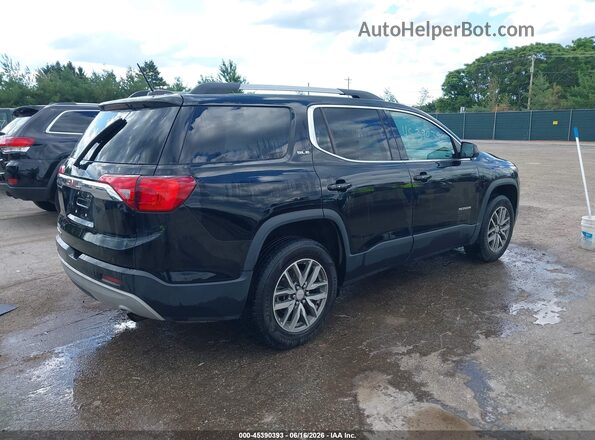 1GKKNLLAXKZ287575 2019 GMC ACADIA Черный Задняя правая четверть