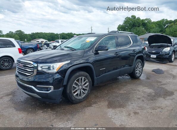 1GKKNLLAXKZ287575 2019 GMC ACADIA Черный Передняя левая четверть
