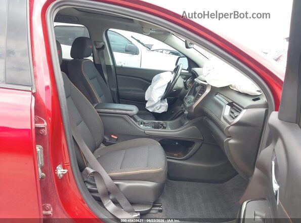 1GKKNLLS0MZ115356 2021 GMC ACADIA Red Front interior view