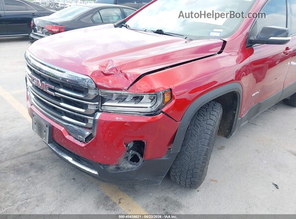 1GKKNLLS0MZ115356 2021 GMC ACADIA Red Front view