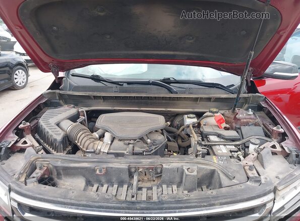 1GKKNLLS0MZ115356 2021 GMC ACADIA Red Rear view