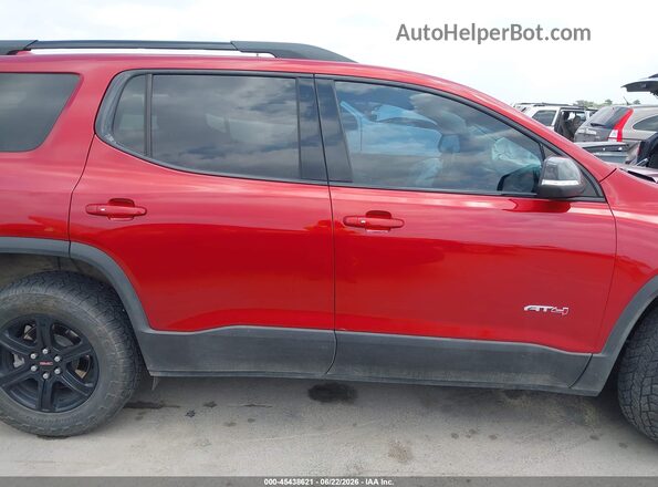 1GKKNLLS0MZ115356 2021 GMC ACADIA Red Rear interior view