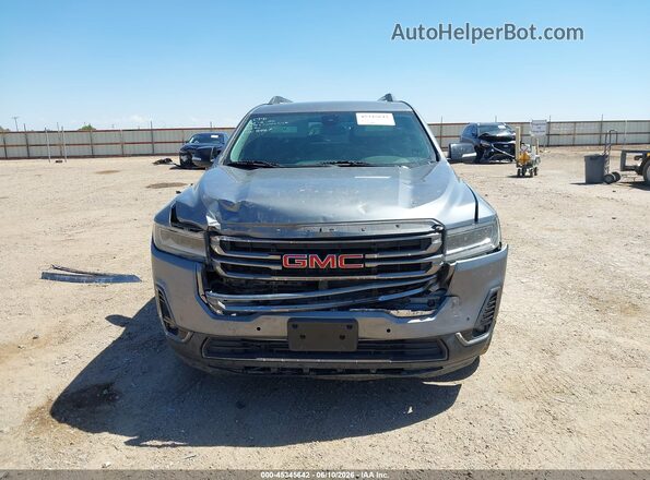 1GKKNLLS0MZ188467 2021 GMC ACADIA Gray Widok z przodu