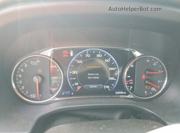 1GKKNLLS0PZ243407 2023 GMC ACADIA White Instrument cluster view