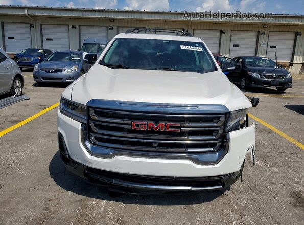 1GKKNLLS0PZ243407 2023 GMC ACADIA White Front view