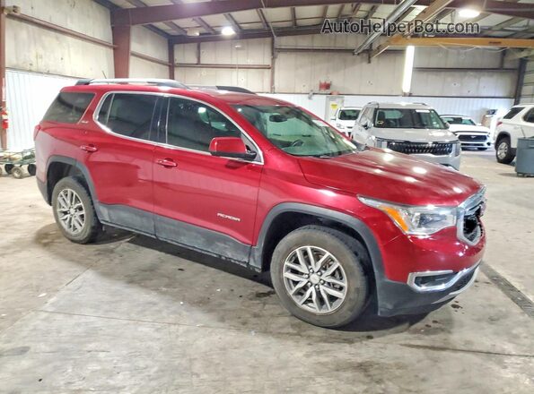 1GKKNLLS2KZ170002 2019 GMC ACADIA Бордовый Передняя правая четверть