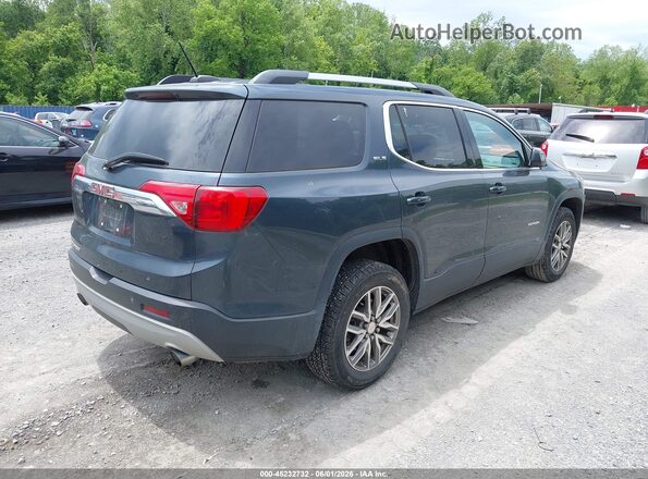 1GKKNLLS2KZ209526 2019 GMC ACADIA Blue Trasero derecho