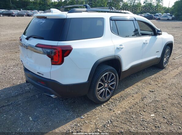 1GKKNLLS2LZ224108 2020 GMC ACADIA White უკანა მარჯვენა