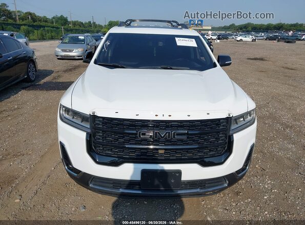1GKKNLLS2LZ224108 2020 GMC ACADIA White ხელსაწყოთა პანელის ხედი