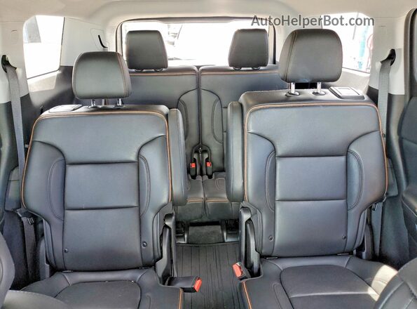 1GKKNLLS2MZ175168 2021 GMC ACADIA White Вид задніх сидінь